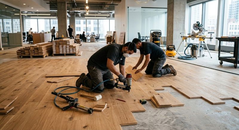 Commercial Hardwood Service in Elyria, OH