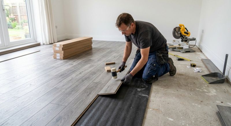 Laminate Floor Installation in Richfield, OH