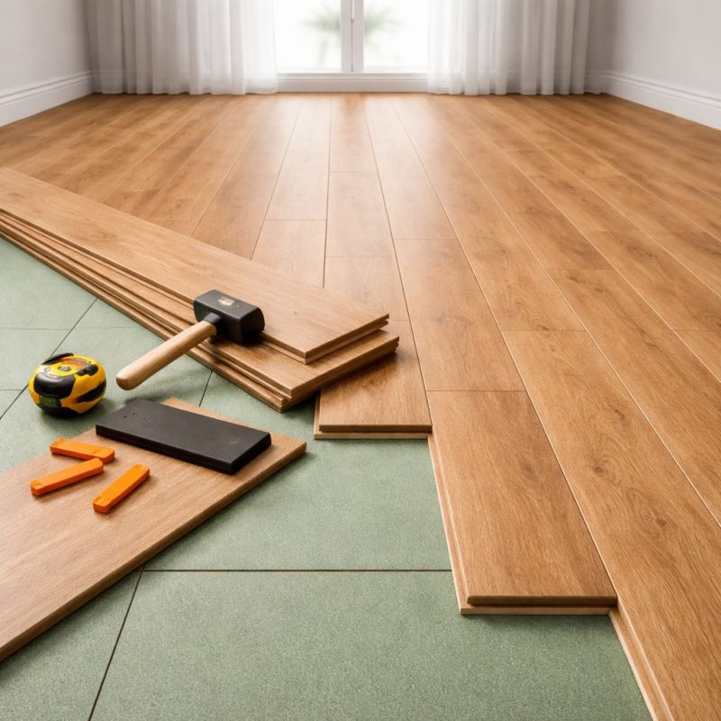 Laminate Floor Remodeling in Strongsville, OH