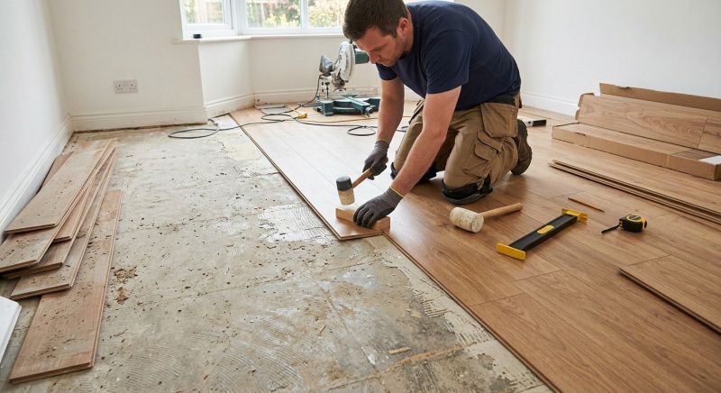Laminate Floor Replacement in Bedford, OH