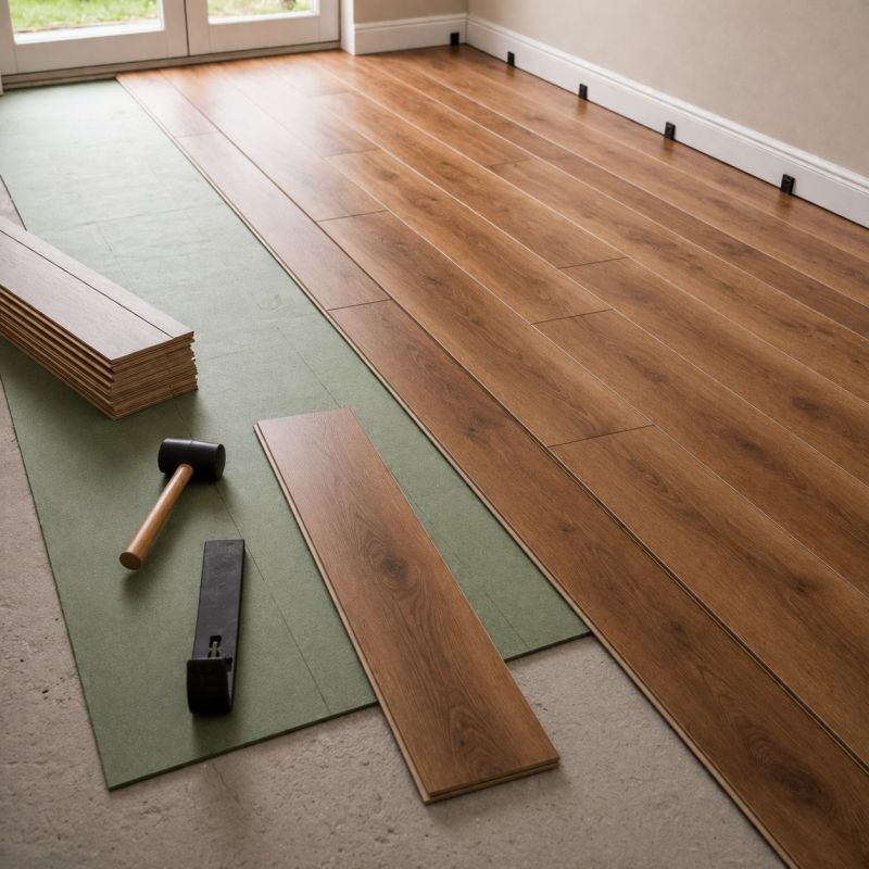 Laminate Floor Replacement in North Royalton, OH
