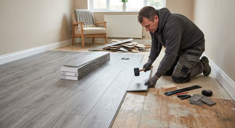 Laminate Floor Replacement in Sheffield Lake, OH