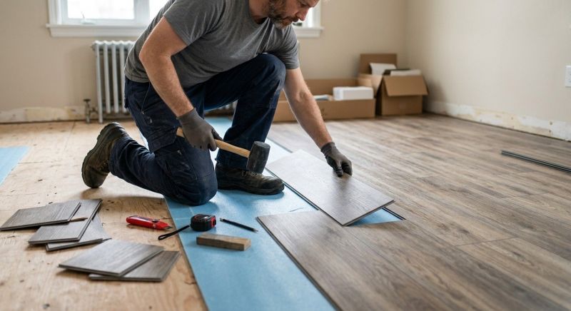 Linoleum Floor Installation in Chagrin Falls, OH