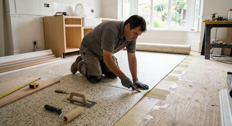 Linoleum Floor Installation in Lorain County, OH