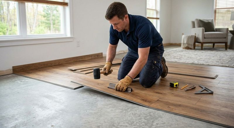 Luxury Vinyl Tile Installation in Cuyahoga County, OH