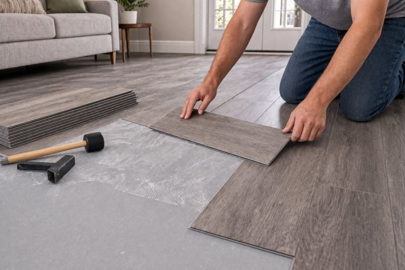 Luxury Vinyl Tile Installation in Rocky River, OH