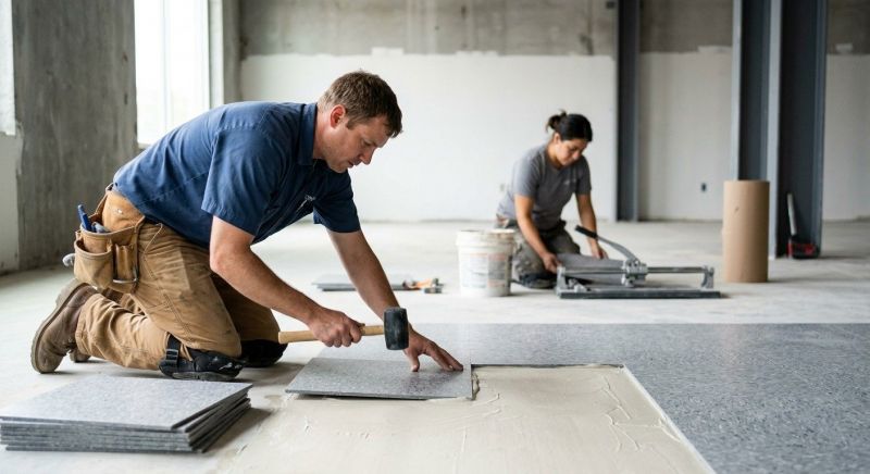 Lvt Flooring Installation in Brunswick, OH