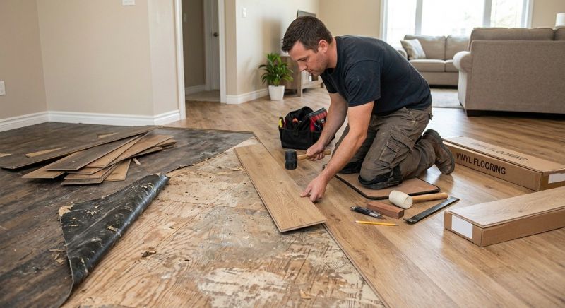 Lvt Replacement in Strongsville, OH