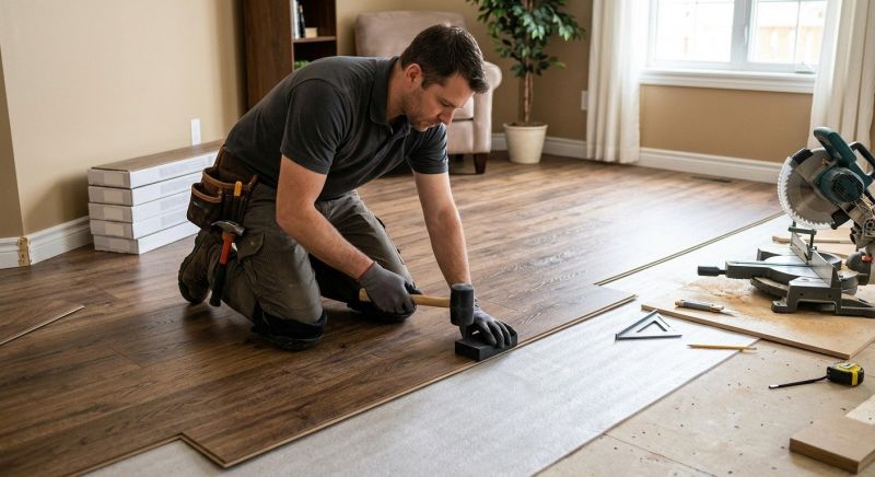 Plank Laminate Installation in Strongsville, OH