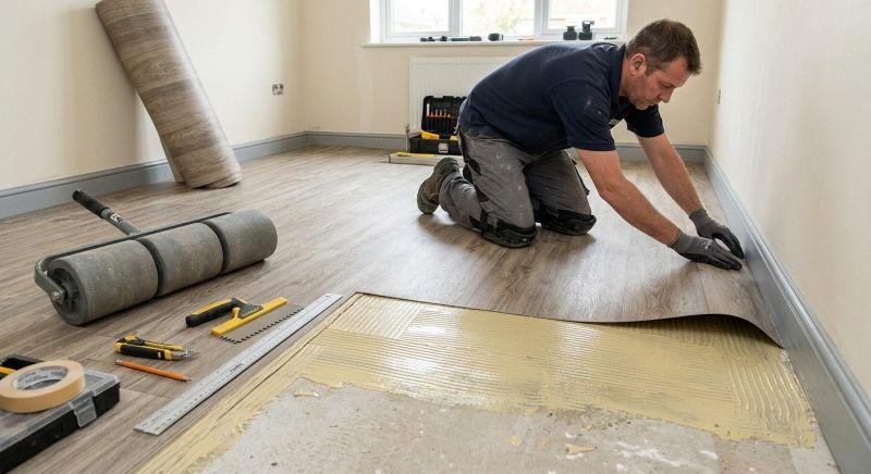 Sheet Flooring Installation in Lorain, OH
