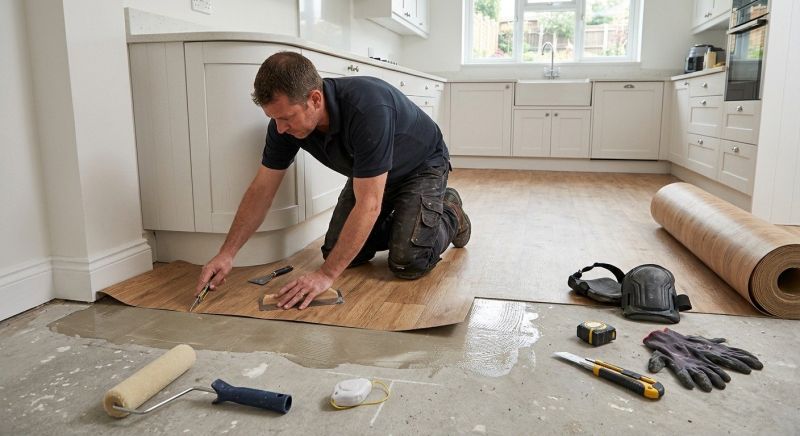 Sheet Linoleum Installation in Elyria, OH