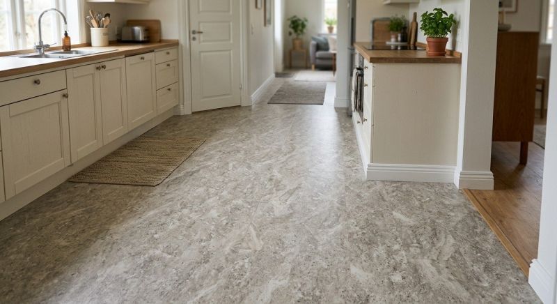 Sheet Linoleum Installation in Solon, OH