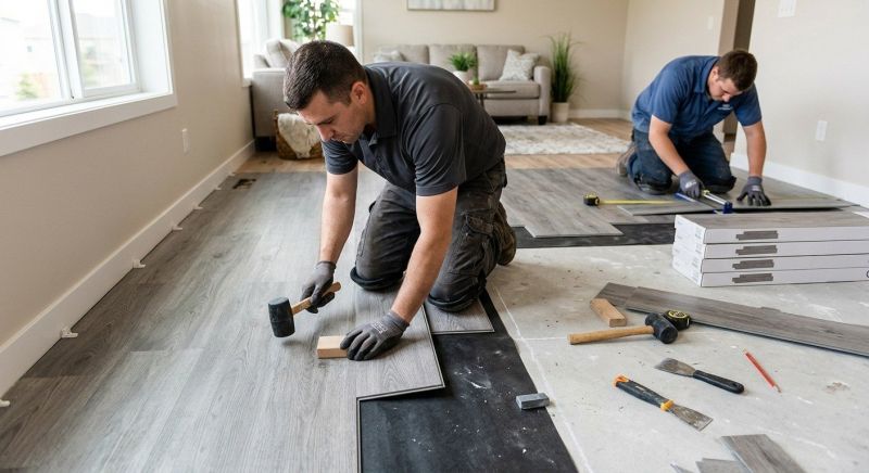 Vinyl Flooring Installation in Hinckley, OH