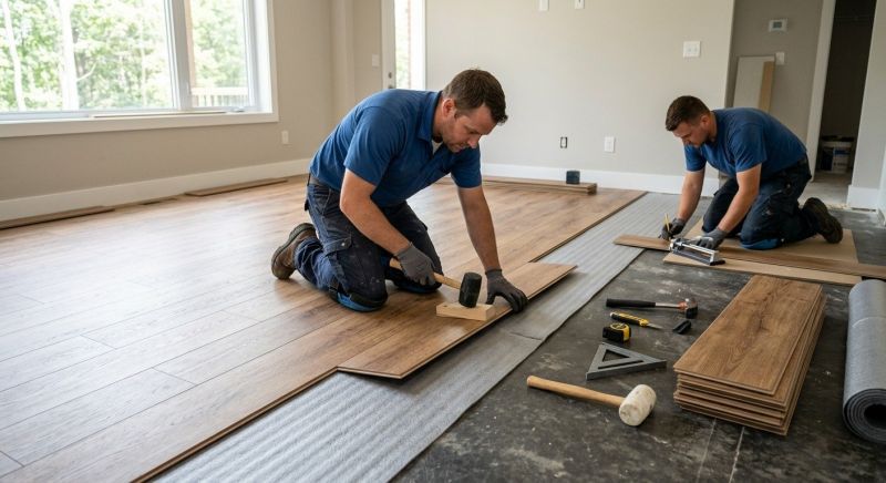 Vinyl Flooring Installation in Lorain, OH