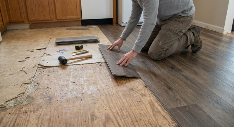 Vinyl Flooring Installation in Richfield, OH