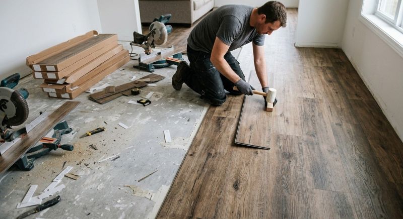 Vinyl Flooring Installation in Wellington, OH