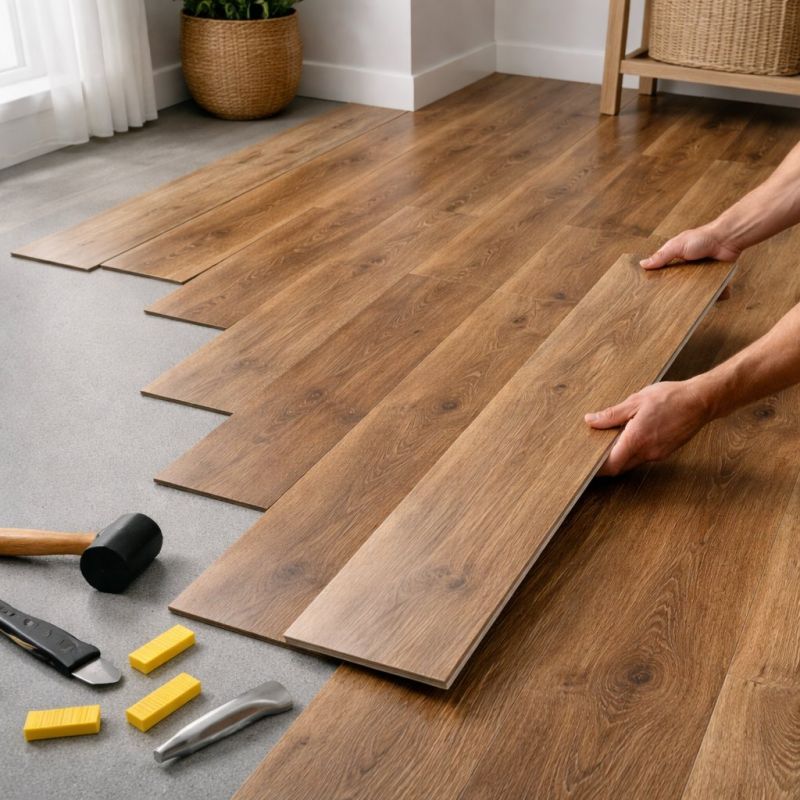 Vinyl Plank Floor Installation in Strongsville, OH