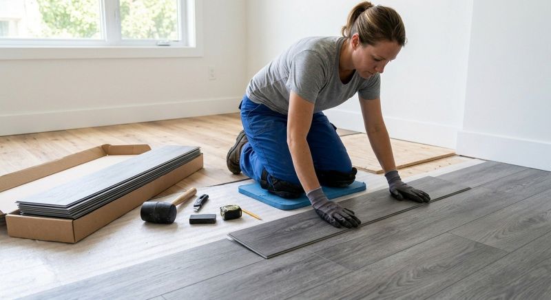 Vinyl Tile Installation in Strongsville, OH