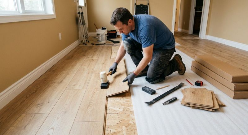 Wood Laminate Installation in Strongsville, OH